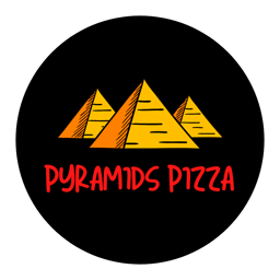 Pyramids Pizzas logo.